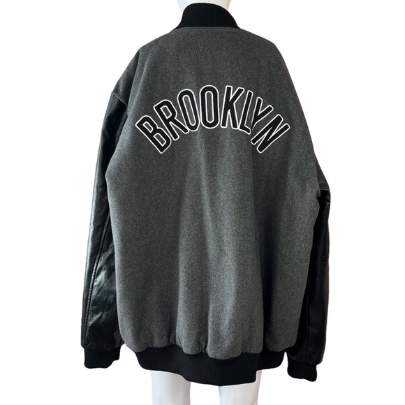 NBA | Jackets & Coats | Brooklyn Nets Nba Letterman Jacket | Poshmark